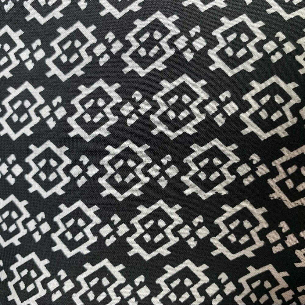 Nymphe Racerback Patterned Shift Dress, Medium - Picture 7 of 8